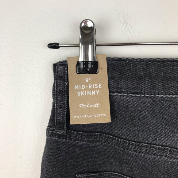 NWT Madewell 9” midrise skinny jeans - Picture 4 of 5